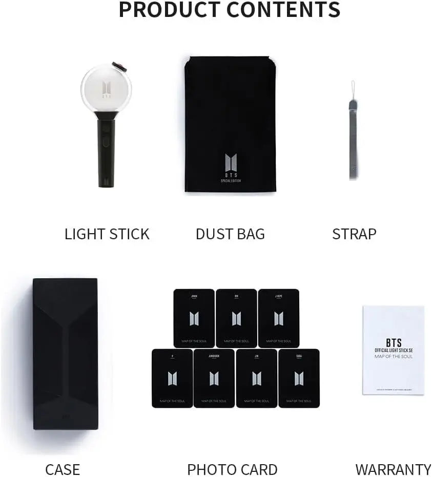 BTS SE Lightstick + 7 Photocards