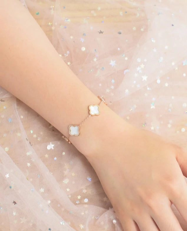 J-Hope-Inspired Black Flower Bracelet – BTS Edition