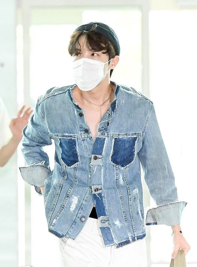 J-Hope-Inspired Black Flower Bracelet – BTS Edition