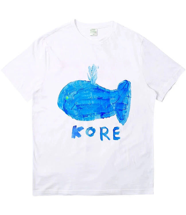 ChatGPT: Jin-Inspired White Graffiti T-Shirt – BTS Edition