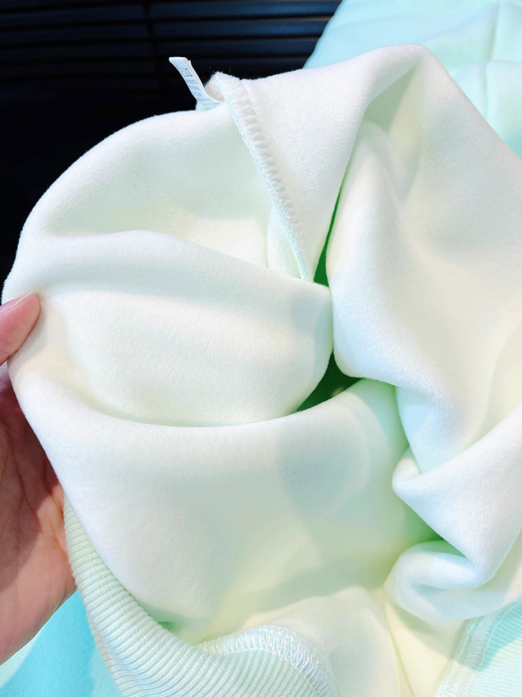 Jungkook-Inspired Mint Green Drawstring Hoodie – BTS Edition