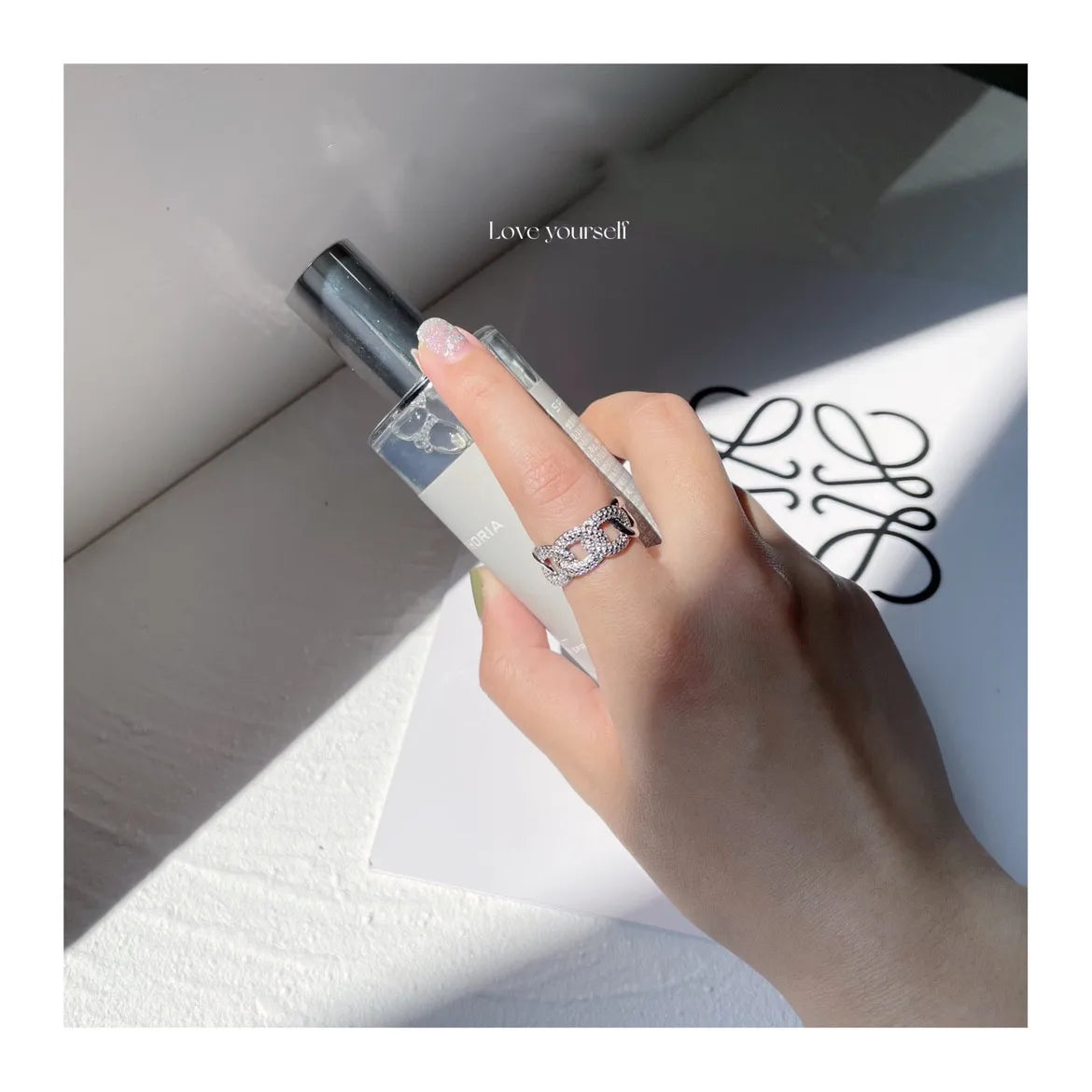 Jungkook-Inspired Silver Wired Ring – BTS Edition