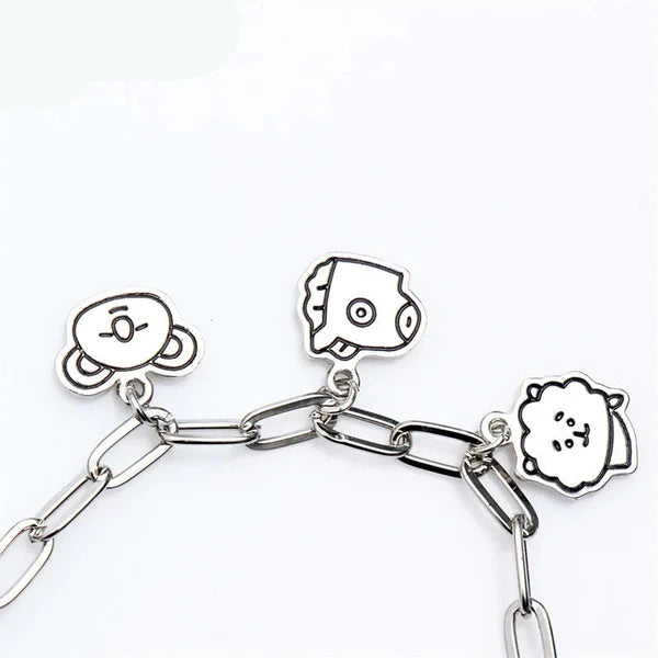 BT21 Exclusive Steel Bracelet