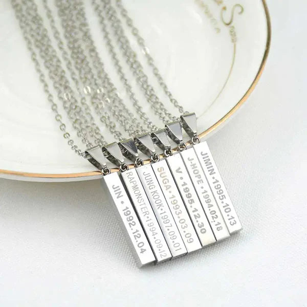 BTS Member Necklaces