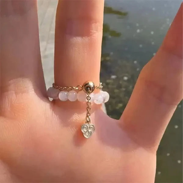BTS Metal Chain Ring