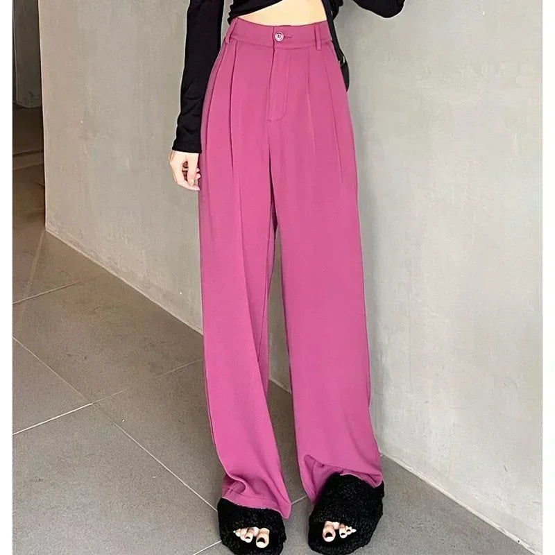 Taehyung-Inspired Beige Suit Pants – BTS Edition