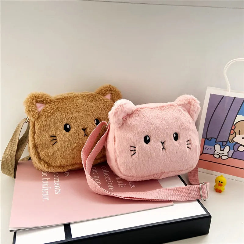 Felix-Inspired Pink Cat Crossbody Bag – Stray Kids Edition