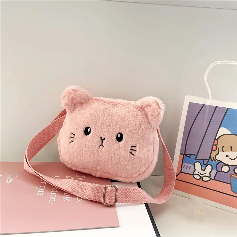 Felix-Inspired Pink Cat Crossbody Bag – Stray Kids Edition