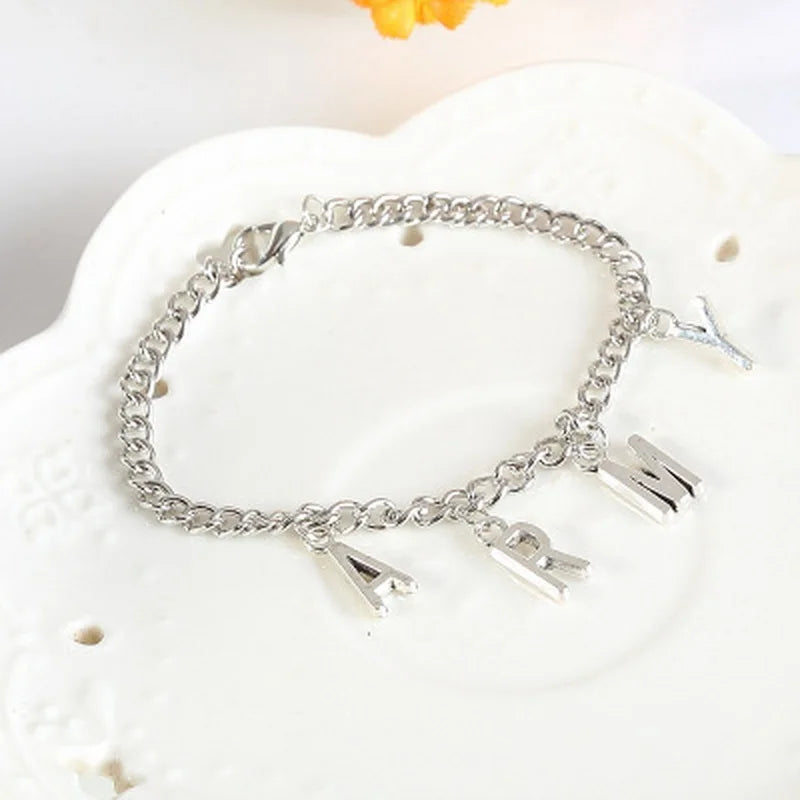 Jimin ARMY Letter Bracelet
