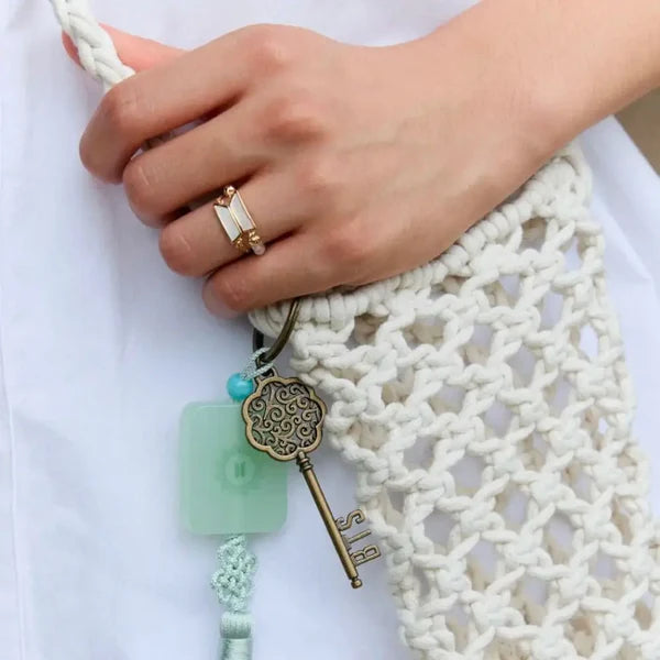 BTS Metal Chain Ring