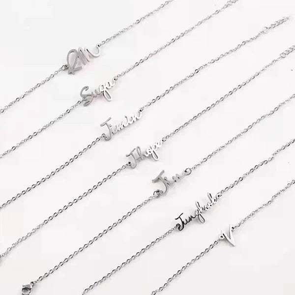 BTS Member Steel Bracelet