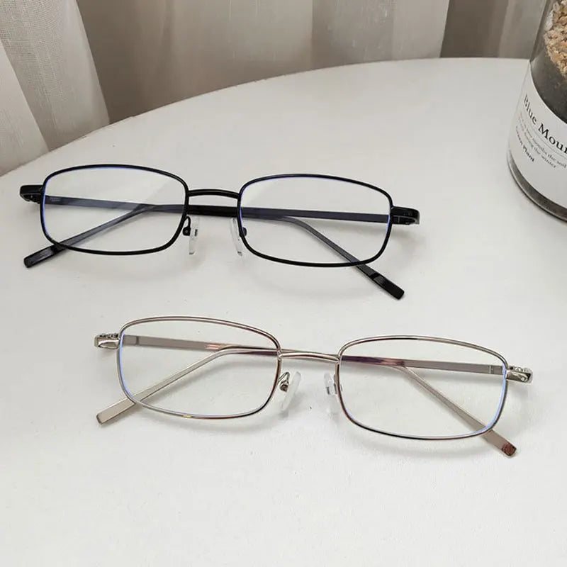 Hyunjin-Inspired Red Rectangle Frame Sunglasses – Stray Kids Edition