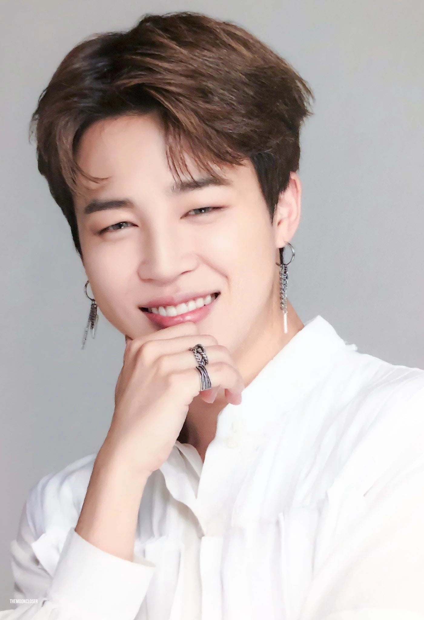 Jimin-Inspired Silver Triple Braid Ring – BTS Edition
