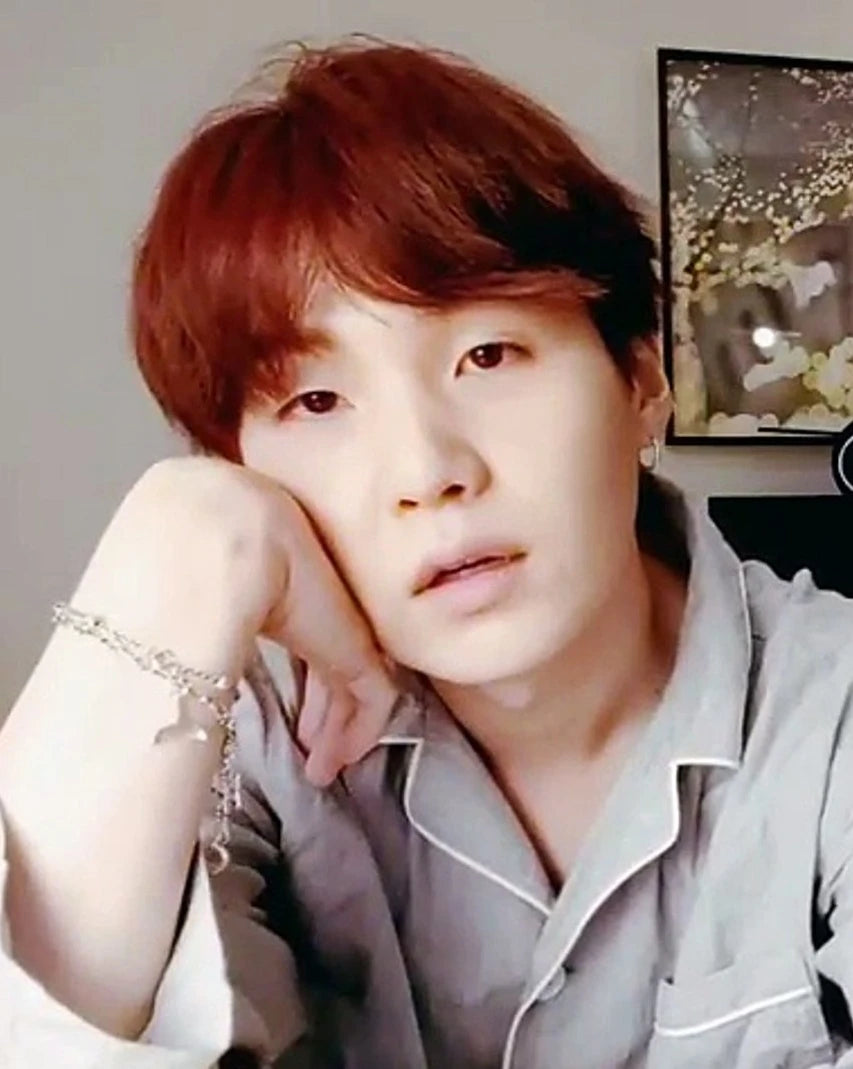 Suga-Inspired Silver Dolphin Tail Bracelet – BTS Edition