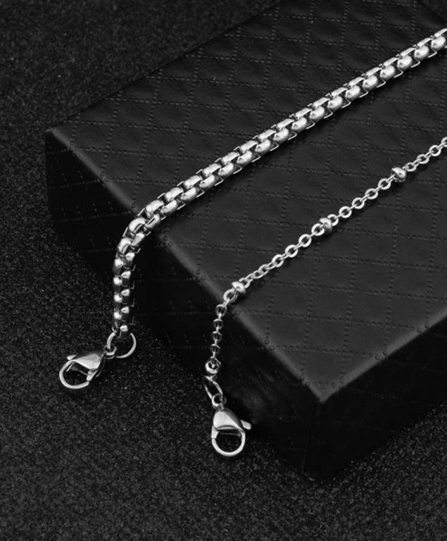 J-Hope-Inspired Silver Two-Piece Bracelet – BTS Edition