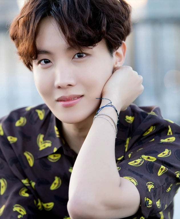 J-Hope-Inspired Silver Two-Piece Bracelet – BTS Edition