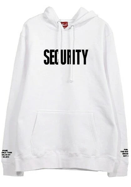 RM-Inspired Yellow Security Hoodie – BTS Edition
