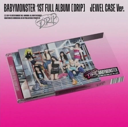 BABYMONSTER 1st Album – DRIP | Jewel Case