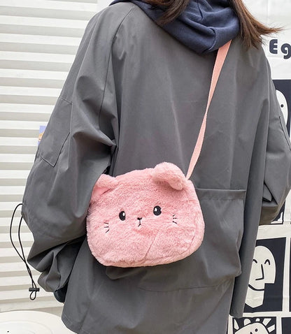 Felix-Inspired Pink Cat Crossbody Bag – Stray Kids Edition