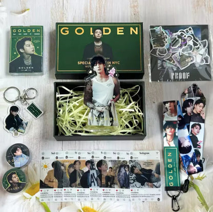 JUNGKOOK Exclusive Golden Fan Box
