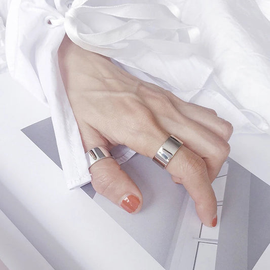 Silver Glossy Thumb Ring | Jungkook – BTS
