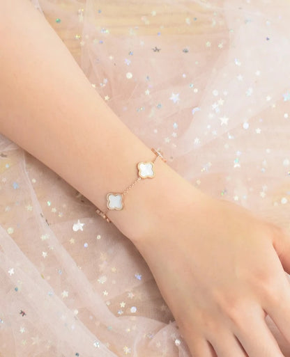 J-Hope-Inspired Black Flower Bracelet – BTS Edition