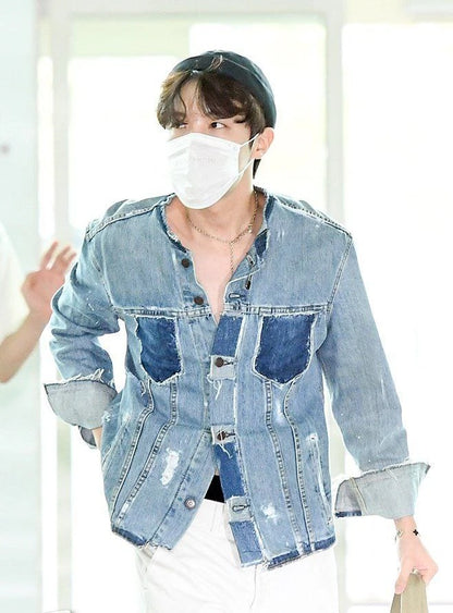 J-Hope-Inspired Black Flower Bracelet – BTS Edition