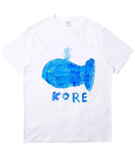 ChatGPT: Jin-Inspired White Graffiti T-Shirt – BTS Edition