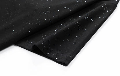 Jungkook-Inspired Black Starry Night T-Shirt – BTS Edition