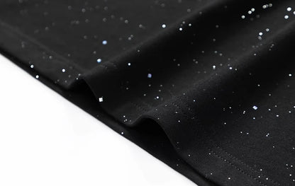 Jungkook-Inspired Black Starry Night T-Shirt – BTS Edition