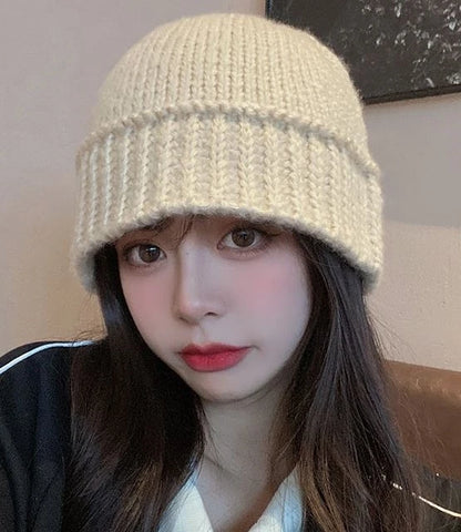 Jungkook-Inspired Black Woolen Fisherman Hat – BTS Edition