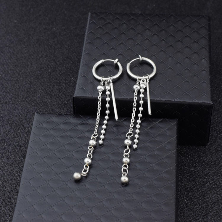 Jimin-Inspired “IDOL” Silver ChimChim Earrings – BTS Edition