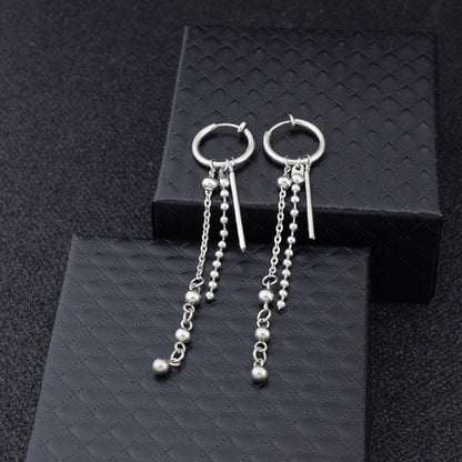 Jimin-Inspired “IDOL” Silver ChimChim Earrings – BTS Edition
