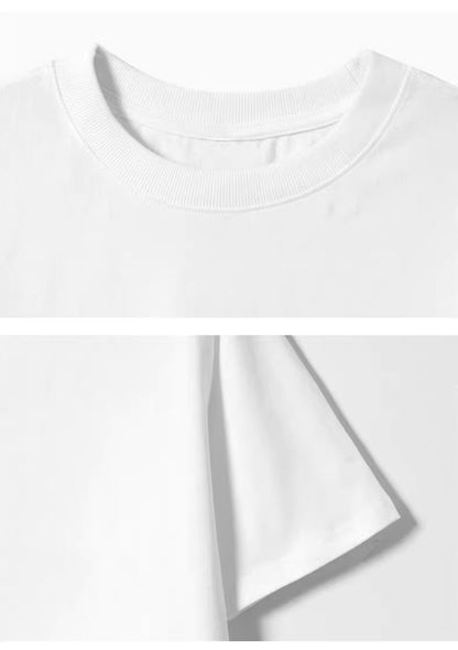 J-Hope-Inspired White Loose Inverted "Thank You" T-Shirt – BTS Edition