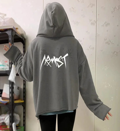 Jungkook-Inspired Army Zip Jacket – BTS Edition
