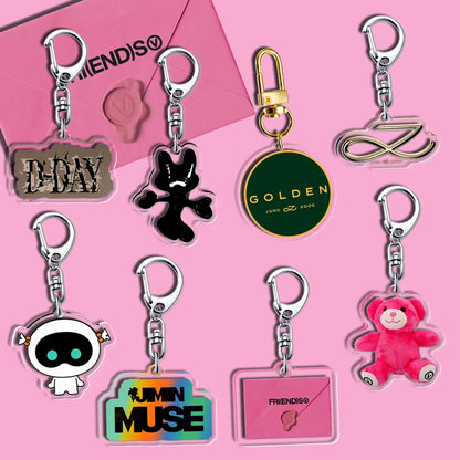 Kpop Acrylic Keychains