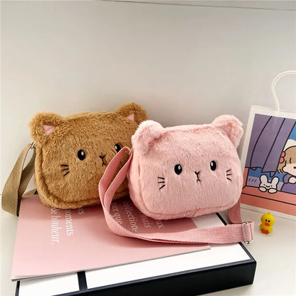 Felix-Inspired Pink Cat Crossbody Bag – Stray Kids Edition