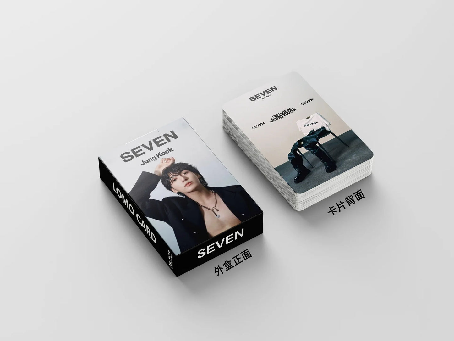 SEVEN Photocard Set (55x) | Jungkook – BTS