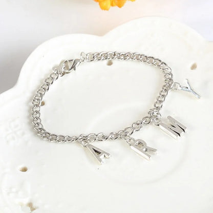 Jimin ARMY Letter Bracelet
