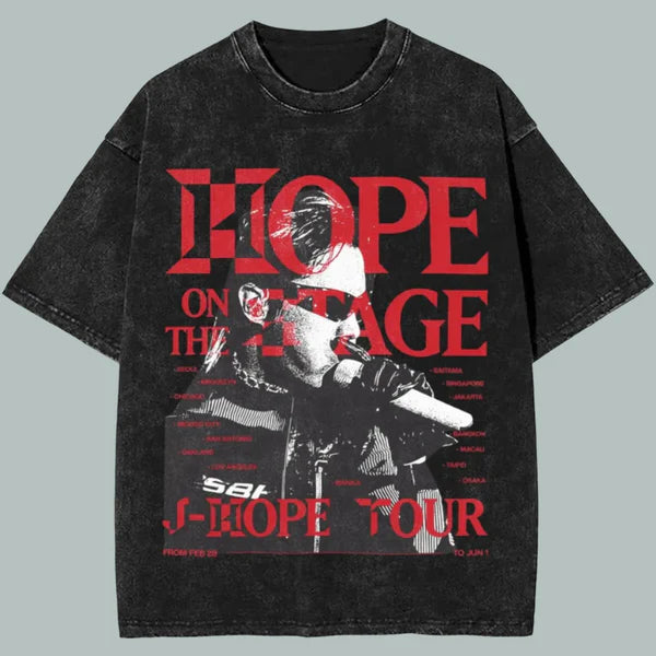 J-Hope Hope On The Stage Exclsuive Tour T Shirt