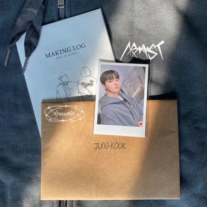 Jungkook-Inspired Army Zip Jacket – BTS Edition