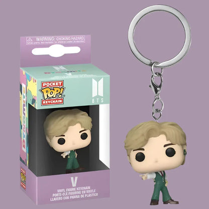 Funko POP BTS DYNAMITE Keychain
