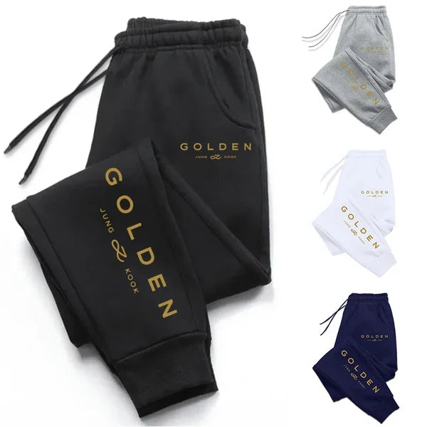 Jungkook Golden SweatPants