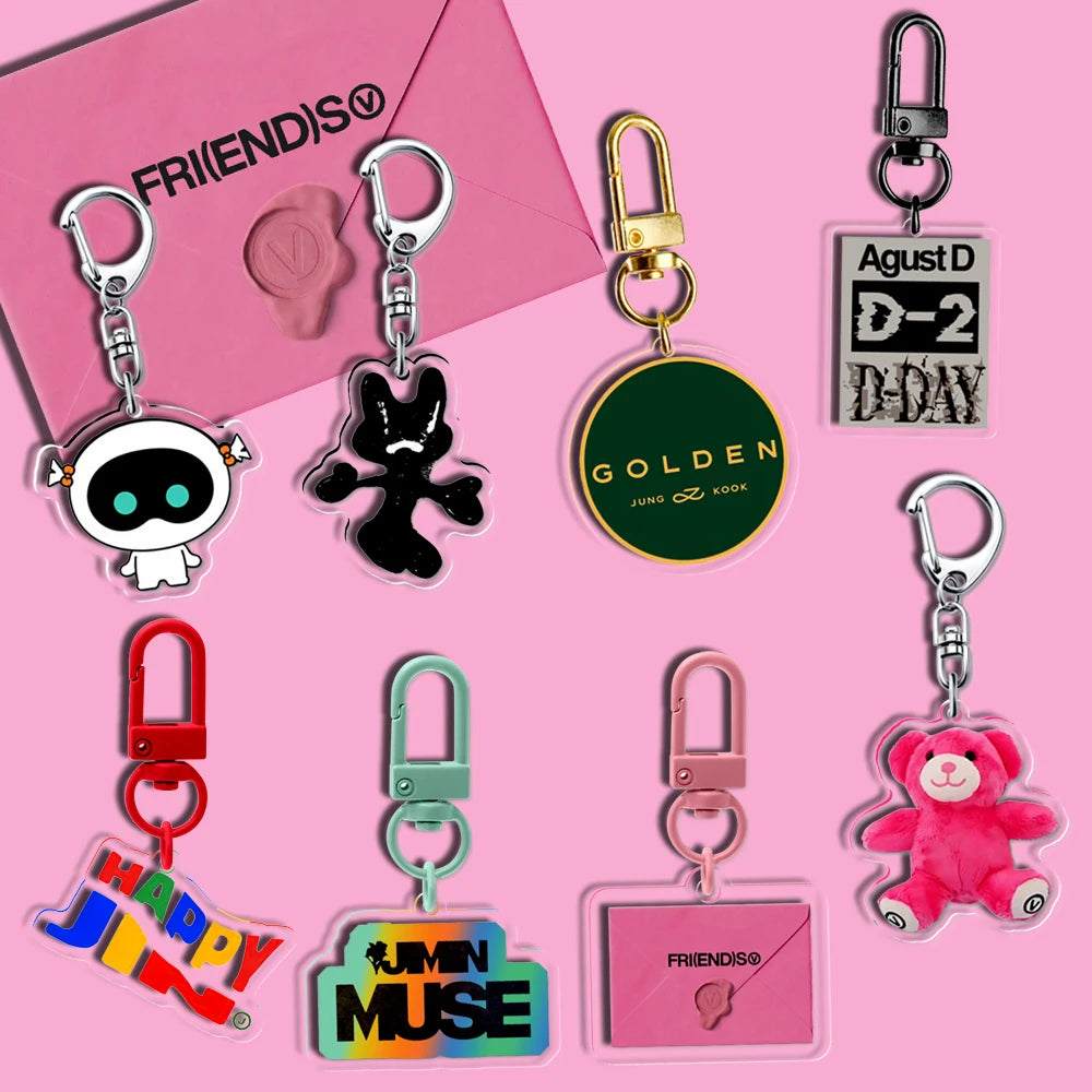 Kpop Acrylic Keychains