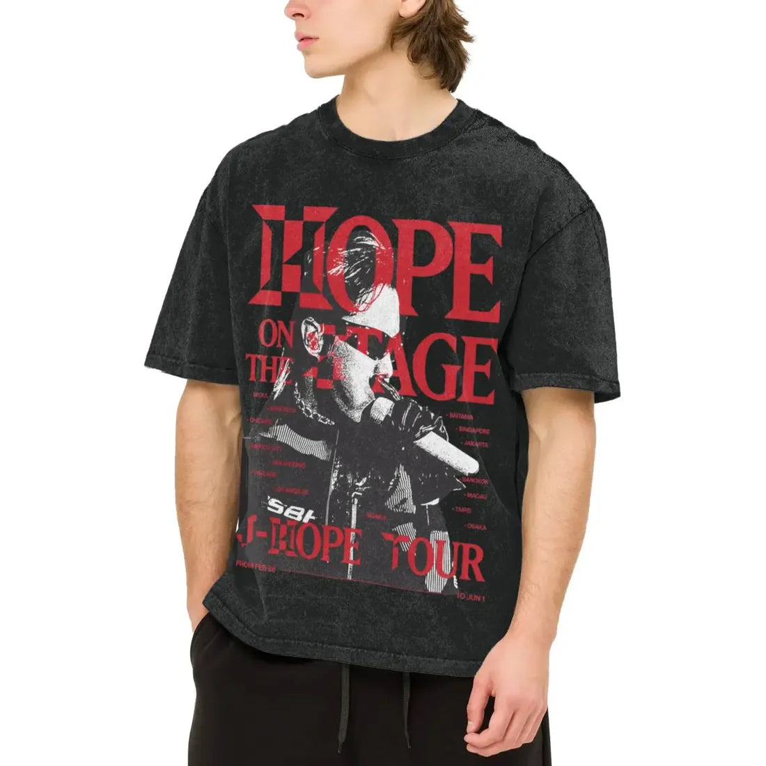 J-Hope Hope On The Stage Exclsuive Tour T Shirt