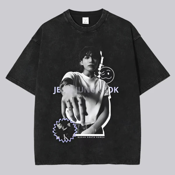 Jungkook Exclusive Golden T-Shirts
