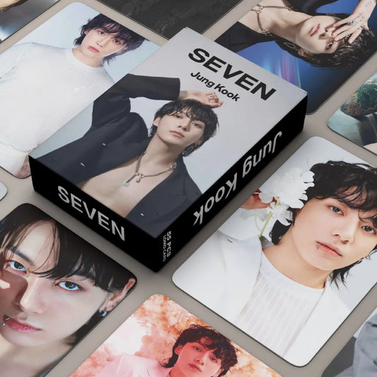 SEVEN Photocard Set (55x) | Jungkook – BTS