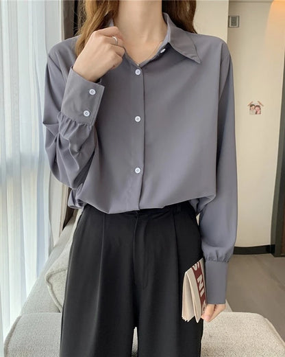 Taehyung-Inspired Beige Loose Shirt – BTS Edition