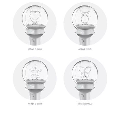 AESPA OFFICIAL LIGHT STICK with Strap+Foto Karte Tracking Code FANLIGHT MD GOODS