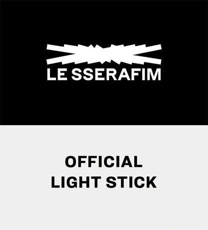 LE SSERAFIM OFFICIAL LIGHT STICK w Strap, Bag, Tracking FANLIGHT MD